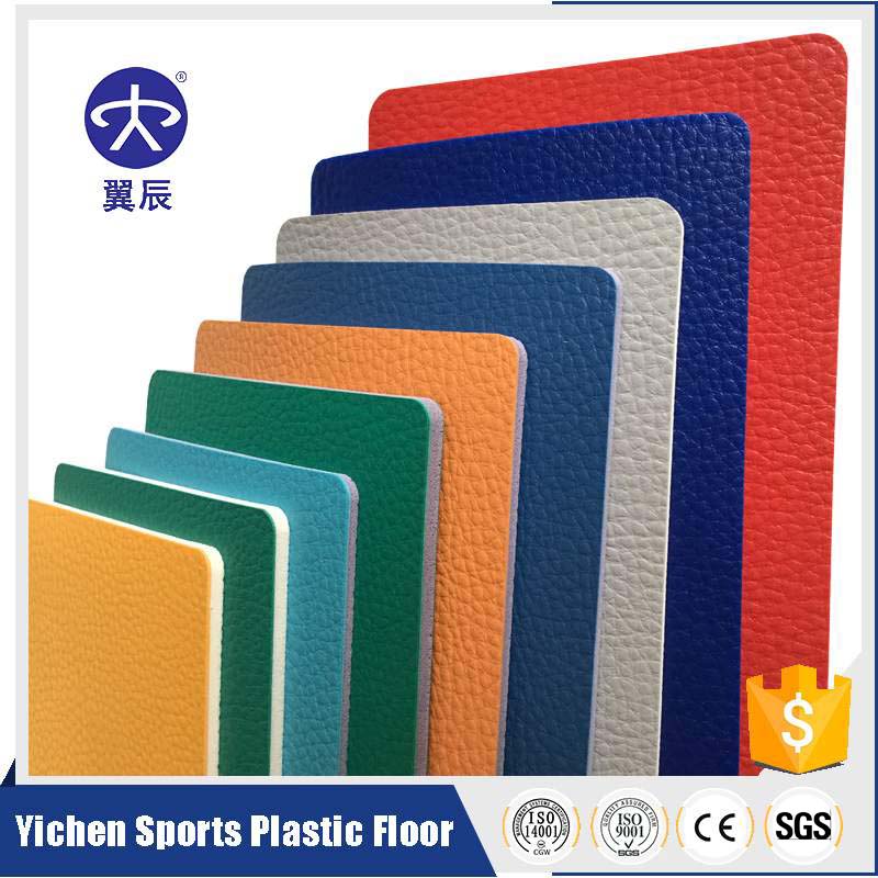 Litchi pattern series-PVC sports floor